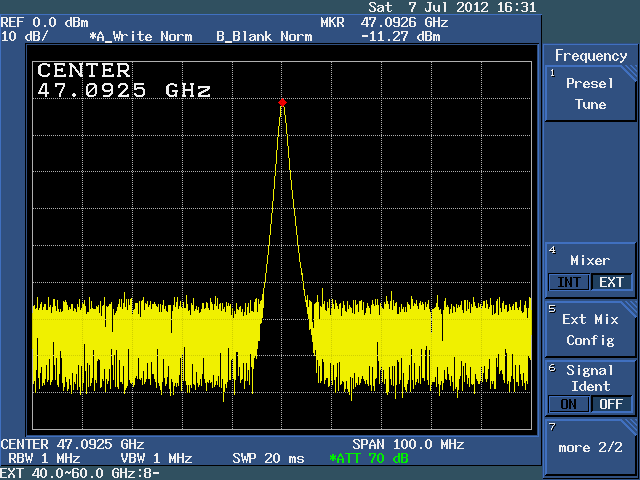 RIGOL社DSA815低価格スペアナ 5.7GHz以上の周波数拡張化